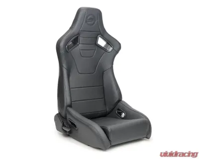 NRG Omega Reclinable Racing Seat - RSC-750BK/BK L/R
